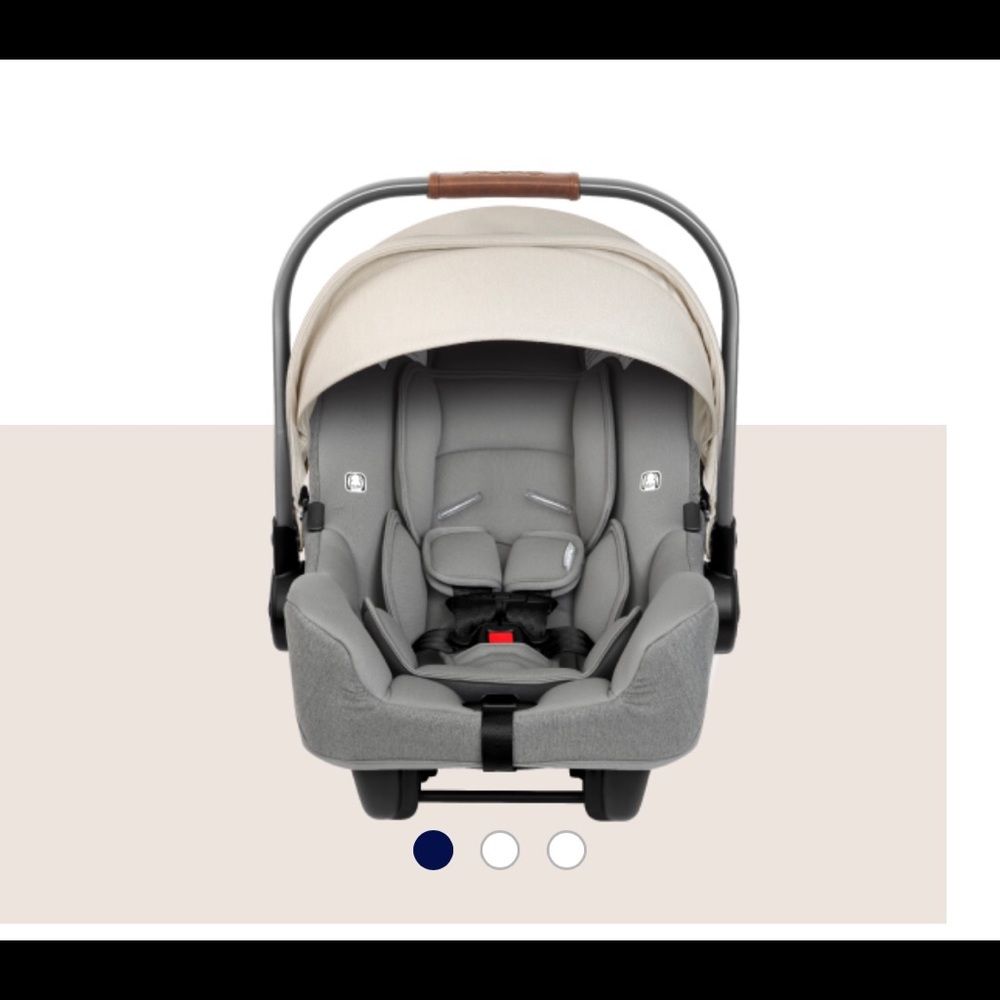 Like New Nuna Pipa infant car set